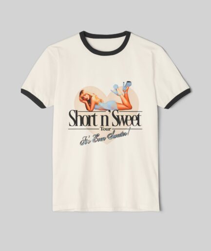 Retro Tour T-Shirt - Short n’ Sweet Style - Sabrina Carpenter Merch