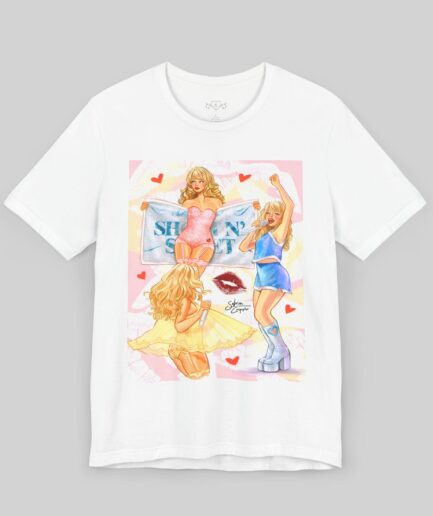 Sabrina Carpenter Cute & Flirty Merch T-Shirt