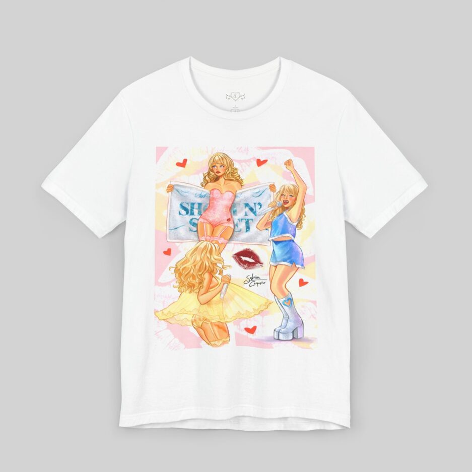 Sabrina Carpenter Cute & Flirty Merch T-Shirt