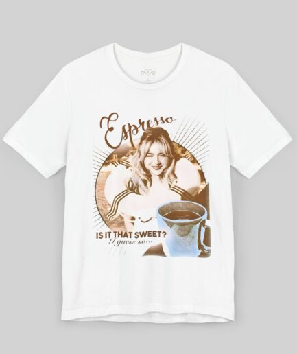 Sabrina Carpenter Merch Espresso Lover T-Shirt