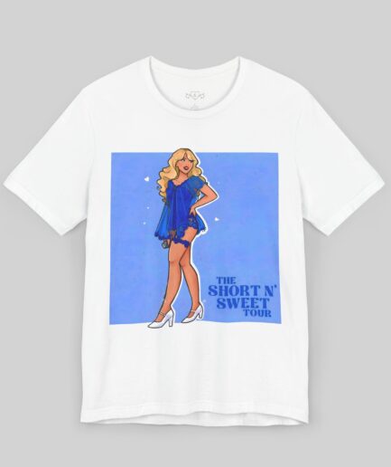 Sabrina Carpenter Merch Short N' Sweet Tour T-Shirt